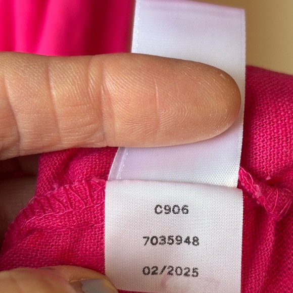 CeCe Vibrant Pink Tiered Maxi Dress Size 12 - Picture 11 of 11